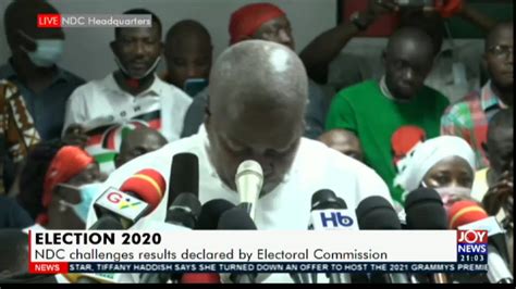 Election 2020 | 10th December 2020 | NDC Flagbearer, John Dramani ...