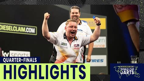 CONFUSION AND DRAMA | Quarter Final Highlights | 2023 World Cup of Darts | DartsNewsSpot | ダーツ ...