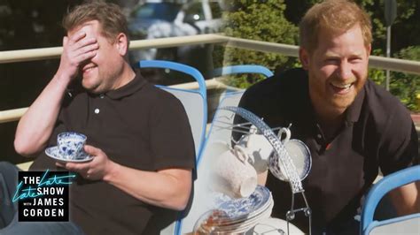 An Afternoon with Prince Harry & James Corden - YouTube