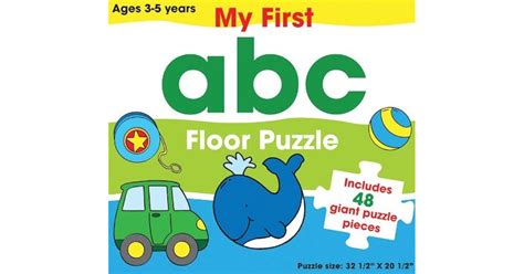 My First ABC Floor Puzzle: Includes 48 giant puzzle pieces by NOT A BOOK