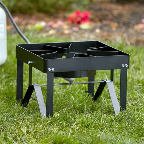 Backyard Pro Square Single Burner Outdoor Patio Stove / Range - 55,000 BTU