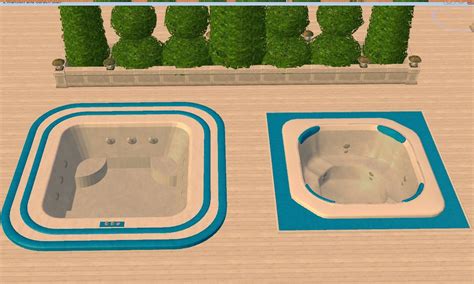 Mod The Sims - Patio Jacuzzi Hot Tub