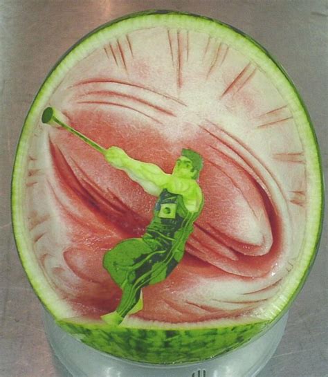 watermelon carving 129