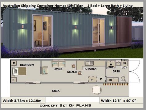 40-foot-shipping-container-home-plan-titian-40ft
