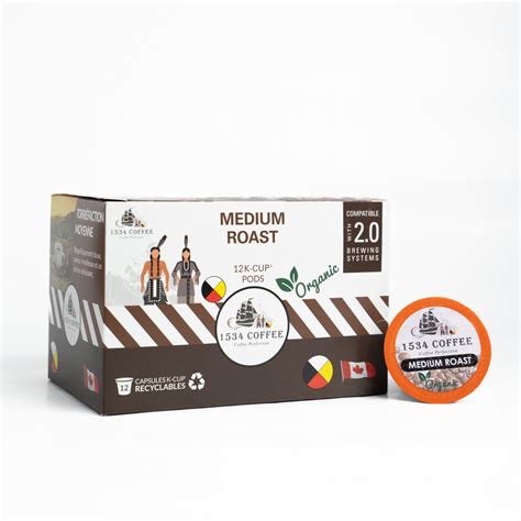 Organic Medium Roast Coffee K-Cup 12 Pack – Mask Supply Canada