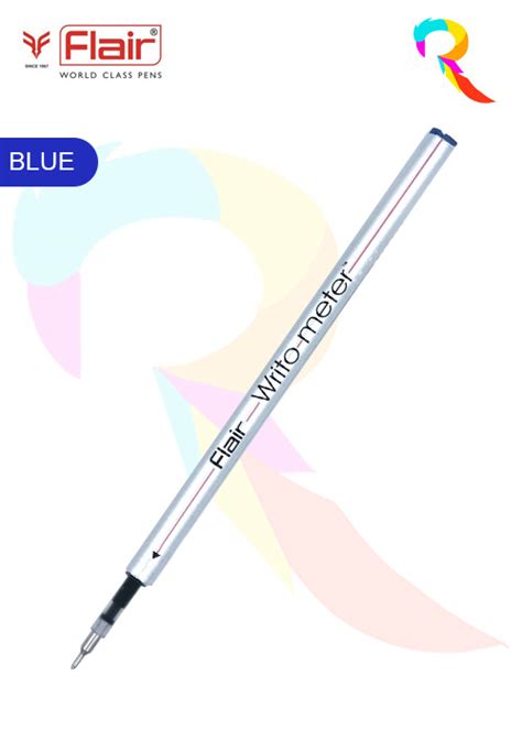 Flair Writo-meter Ball Pen Refill – Blue – Rangbeerangee.com – Colourful Stationery Sellers