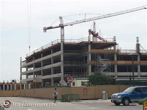 A better look at the Disney Springs parking garage that is under ...