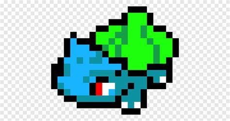 Bulbasaur Pixel art Squirtle, pixel art, rectangle, pokemon png | PNGEgg