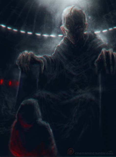 Cinemamind — Supreme Leader Snoke fan art From Star Wars the...