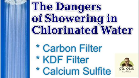 Showering in Chlorinated Water: The Negative Effects - YouTube