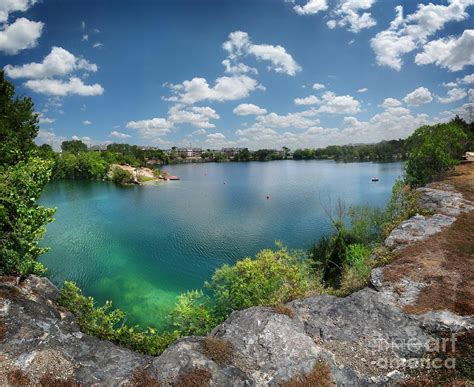 Quarry Lake Swimming Hole - Austin, Texas Photograph by Bruce Lemons - Fine Art America