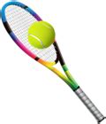 Tennis Racket and Ball Transparent PNG Clip Art Image | Gallery Yopriceville - High-Quality Free ...