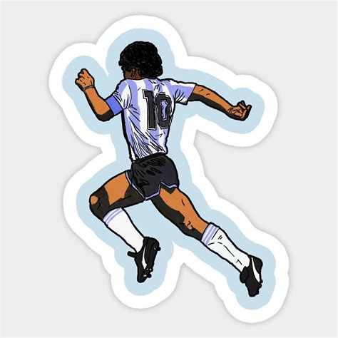 maradona 10 legend by sotowonosariena | Football stickers, Diego ...