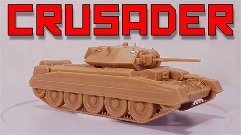 S Model Crusader Tank [1:72] - YouTube