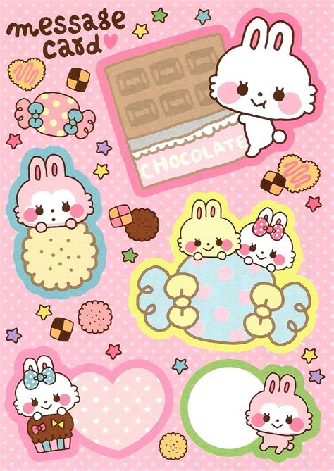 Printable Kawaii Cute Stickers