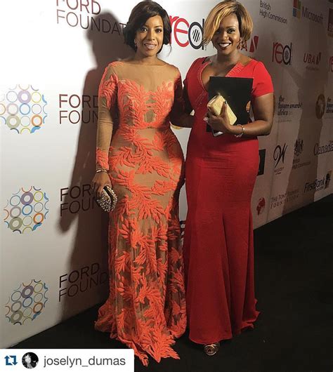 Waje And Joselyn Dumas Super Hot, Super Sexy On The Red Carpet At The Future Awa - Celebrities ...