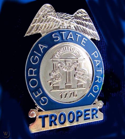 Georgia State Police Badge, Georgia State Patrol Trooper Badge, 36 Hours ONLY! | #1924584099