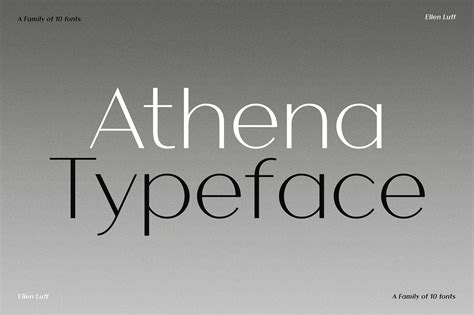 Athena Font Family (Free Download) :: Behance