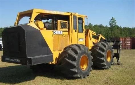 John Deere 643g, 843g Wheeled Feller Buncher Operation, Maintenance & Diagnostic Test Sevice ...