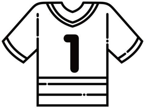 Football Jersey coloring page | Free Printable Coloring Pages