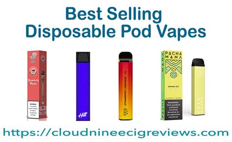 Best Selling Disposable Pod Vapes - Cloud Nine Ecig Reviews