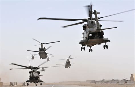 RAF Helicopters Leaving for a Mission in Afghanistan | Flickr