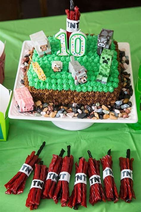 Minecraft Birthday Cake Ideas