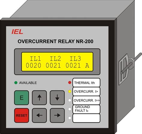 Overcurrent Relay NR-200 – IEL