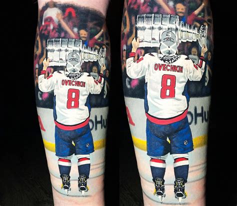 Alexander Ovechkin tattoo by Steve Butcher | Photo 28203