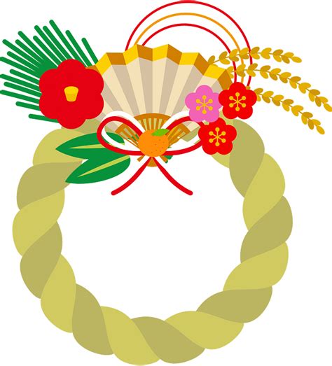 Shimenawa decoration clipart. Free download transparent .PNG | Creazilla