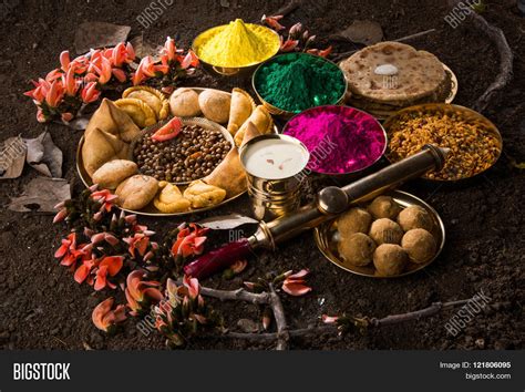 Holi Festival Food Image & Photo (Free Trial) | Bigstock