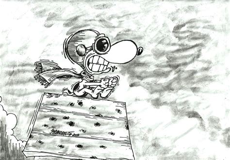 Snoopy Flying Ace by ANDREU-T on DeviantArt