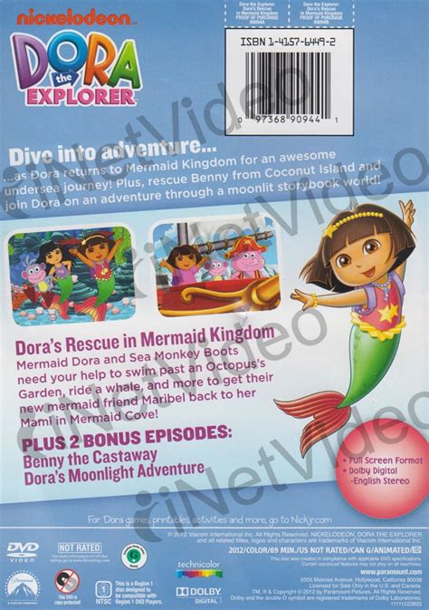 Dora The Explorer : Dora's Rescue In The Mermaid Kingdom