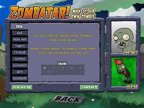 Plants vs Zombies Zombatar Free Download