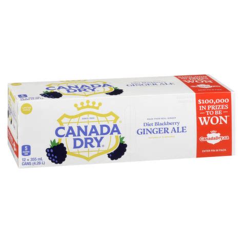 Canada Dry - Diet Blackberry Ginger Ale