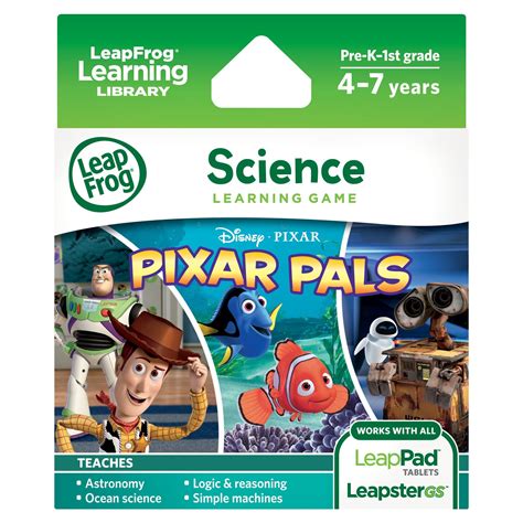 LeapFrog Leapster Explorer Pixar Pals Game- Buy Online in Belgium at ...