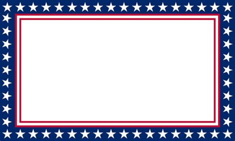 American Flag Border