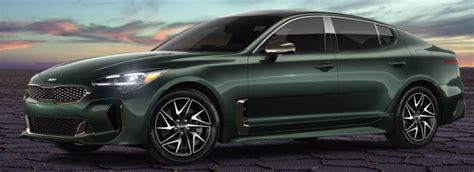 2022 Kia Stinger Ascot Green_o - Route 6 Auto Mall Kia