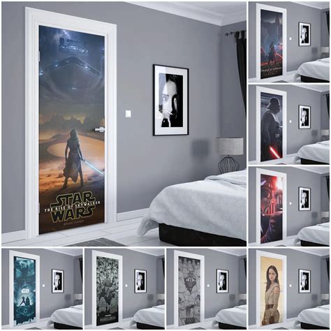 Disney-Doors-Decoration-Movie-Star-Wars-Self-adhesive-Waterproof-Door ...