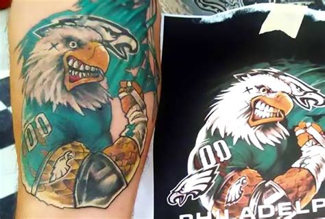 Philadelphia Eagles Tattoo Idea