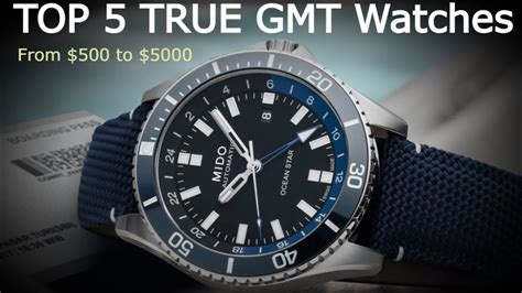 Top 5 Affordable True GMT Automatic Watches $500 - $5000 True GMT ...