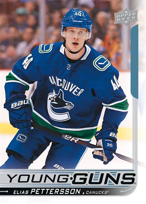 Future Watch: Elias Pettersson Rookie Hockey Cards, Canucks