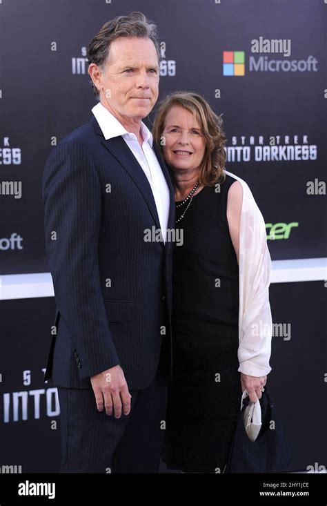 Bruce Greenwood & Susan attending the premiere of "Star Trek: Into Darkness" in Los Angeles ...