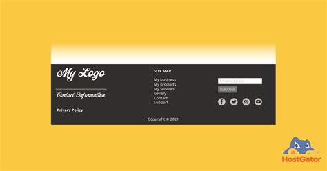 Website Footer Design: 7 Best Practices to Follow - HostGator