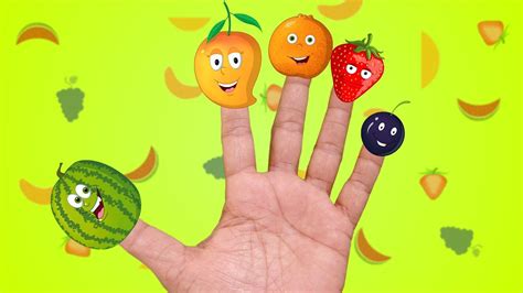 Finger Family Fruits - YouTube