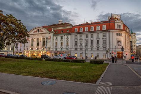 VIENNA, AUSTRIA - OCTOBER 09, 2016: Concert Hall Located in Vienna, Austria, Which Opened in ...