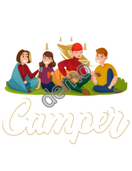 Happy Camper Shirts | CustomPartyShirts Studio