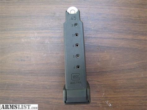 ARMSLIST - For Sale: GLOCK 36 MAGAZINE .45ACP