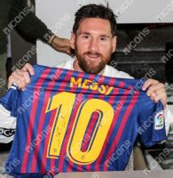 Lionel Messi Signed Jersey (Icons COA) | Pristine Auction