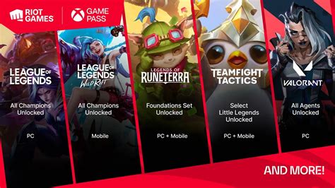 League of Legends, Legends of Runeterra, Valorant, and More Coming to Game Pass